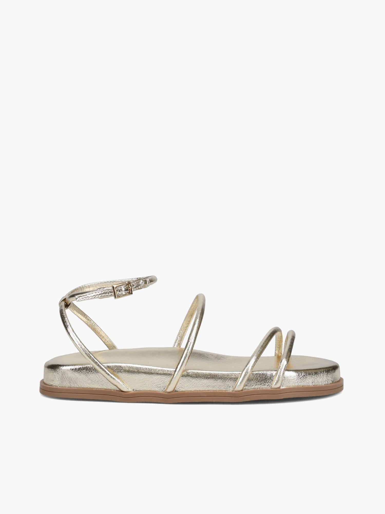 Mid Top Casual Shoes Kari Light Gold Metallic