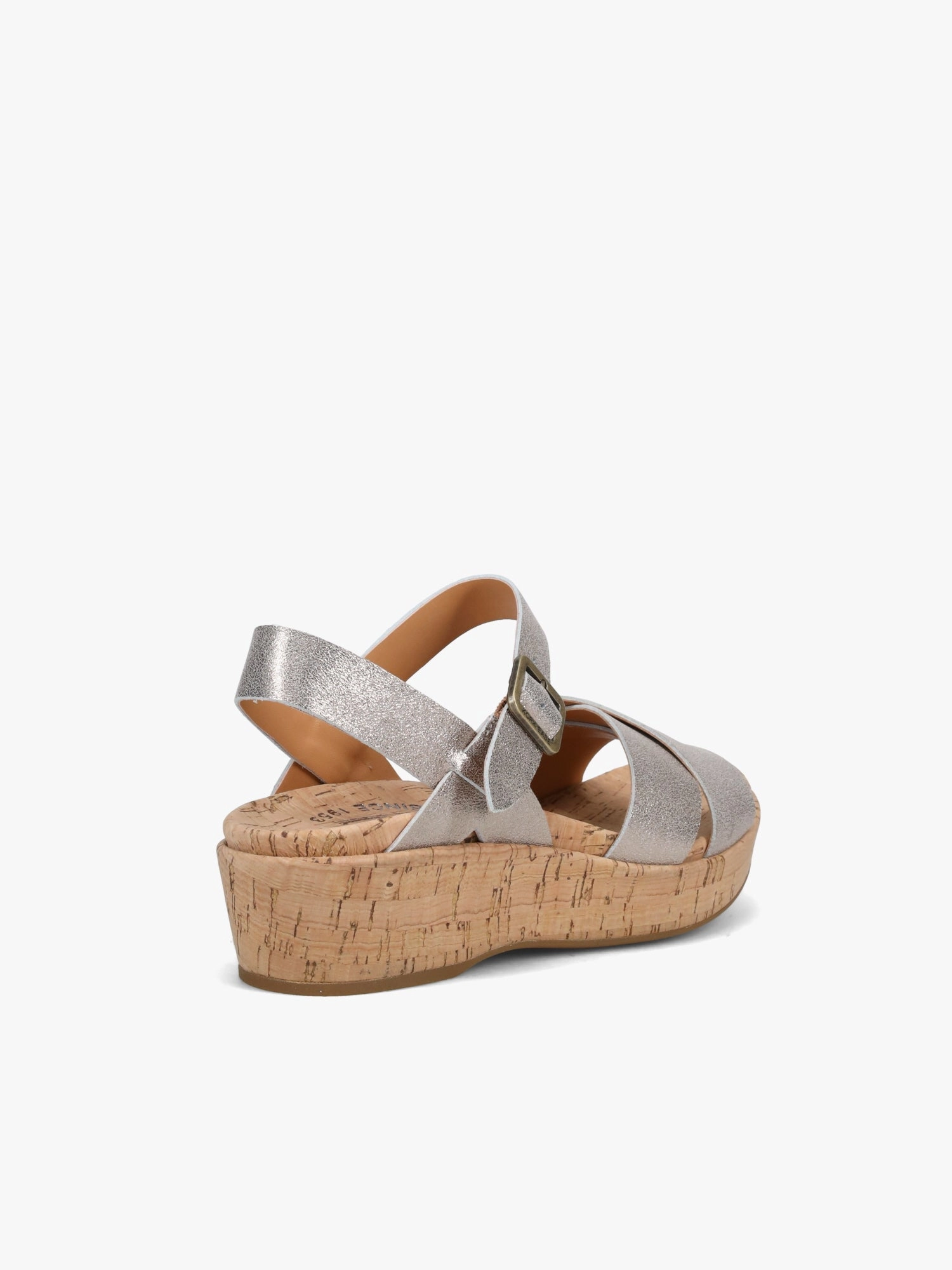 Myrna Gold Metallic Casual Relax Shoes