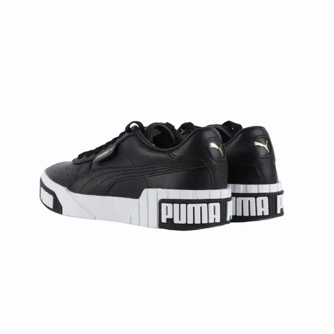 Puma scarpa sneakers da donna Cali Bold 370811 03 nero bianco Cheetah Print Sneakers