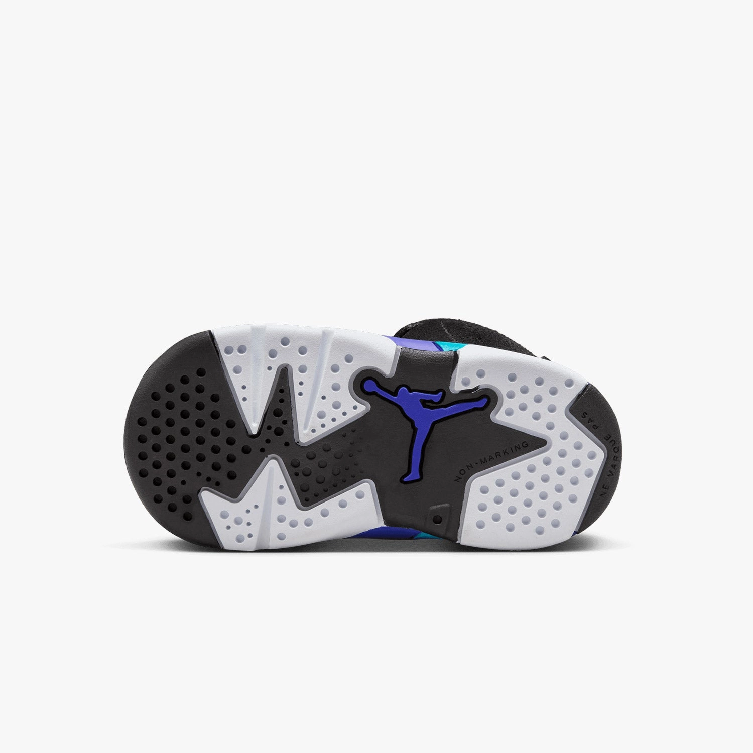 Kid's Jordan 6 Retro "Aqua" Toddlers Force One Sneakers