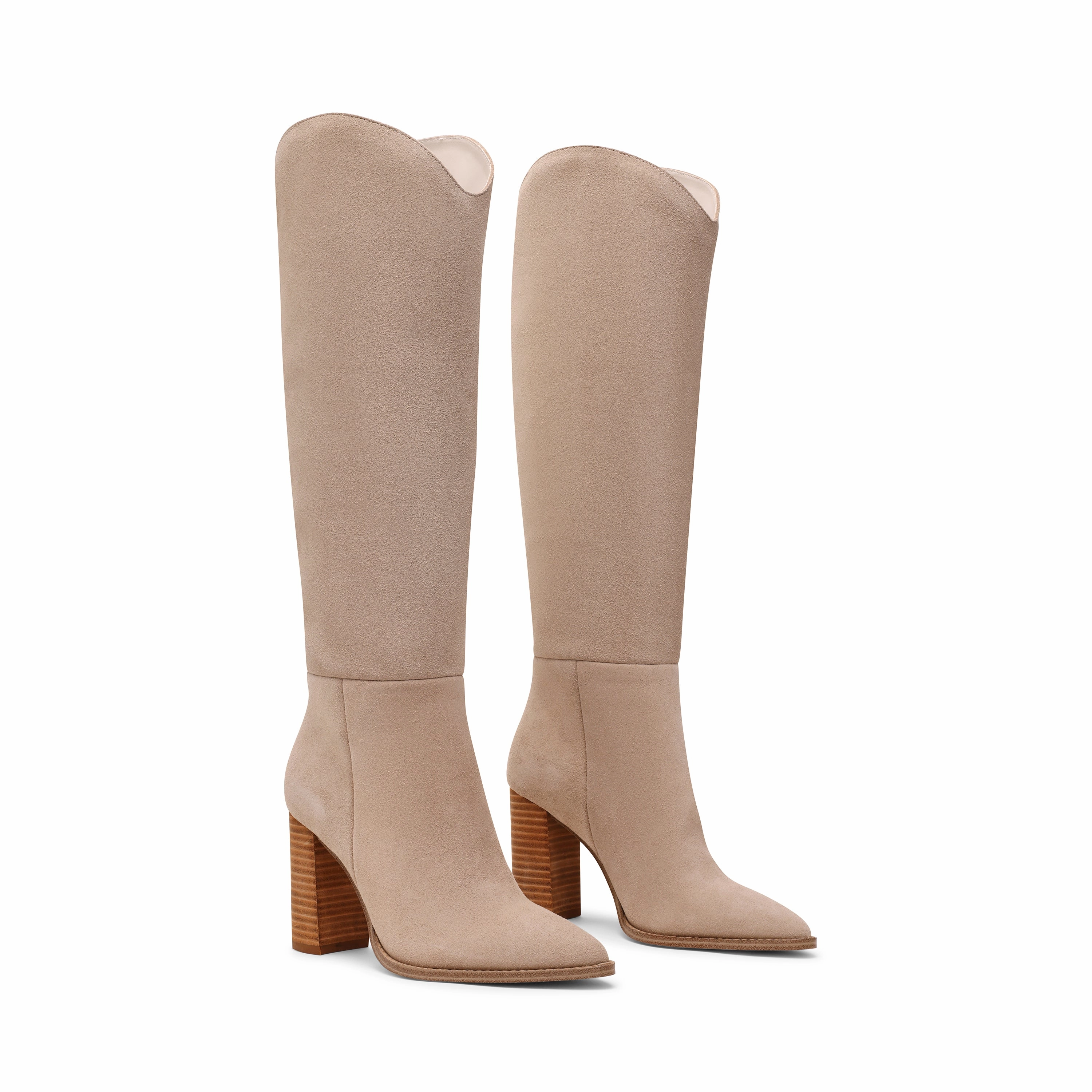 Rhinestone Boots Bixby Boot SAND SUEDE