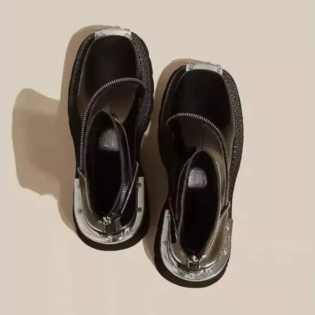 Dancing Boots Vida Zip Ankle Boots