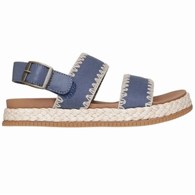 Skechers Women's 114738 BOBS Stormy Kiss Secure Storm Slate Sandals Concept Sandals