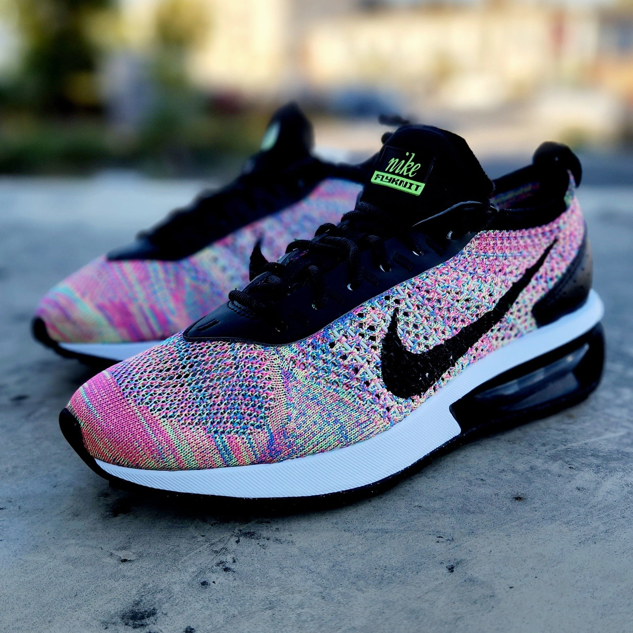 Wrestling Shoes Nike Takedown Women Nike Air Max Flyknit Racer Multi-Color