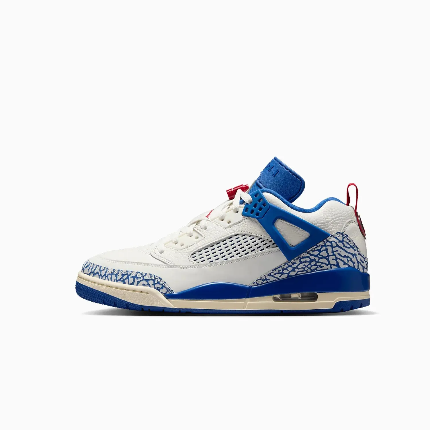 Men's Jordan Spizike Low "Storm Blue" Tech Sneakers