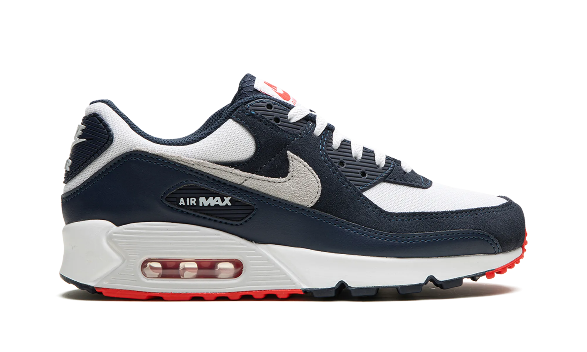 Air Max 90 "Navy / Crimson" Nike Best Basketball Shoes