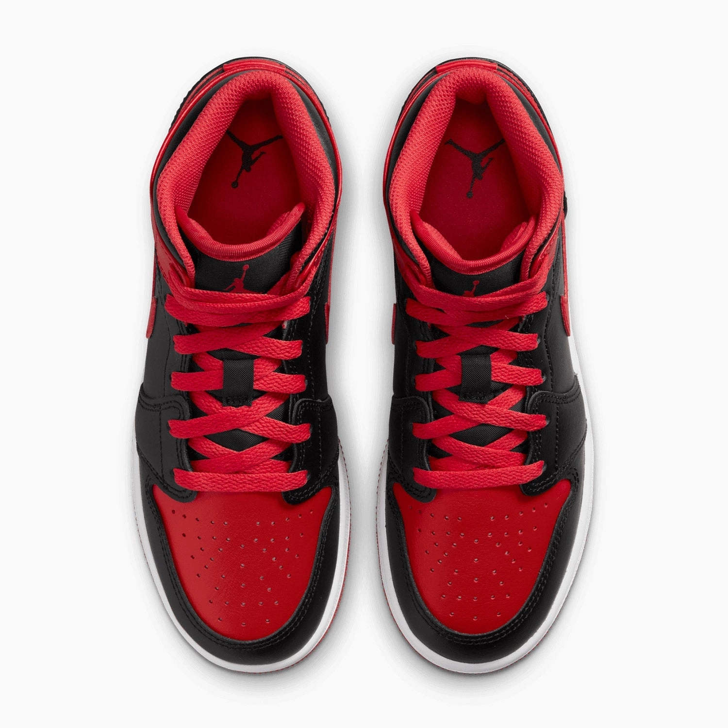 Balance Wide Sneakers Kid's Air Jordan 1 Mid "Alternate Bred" Grade School