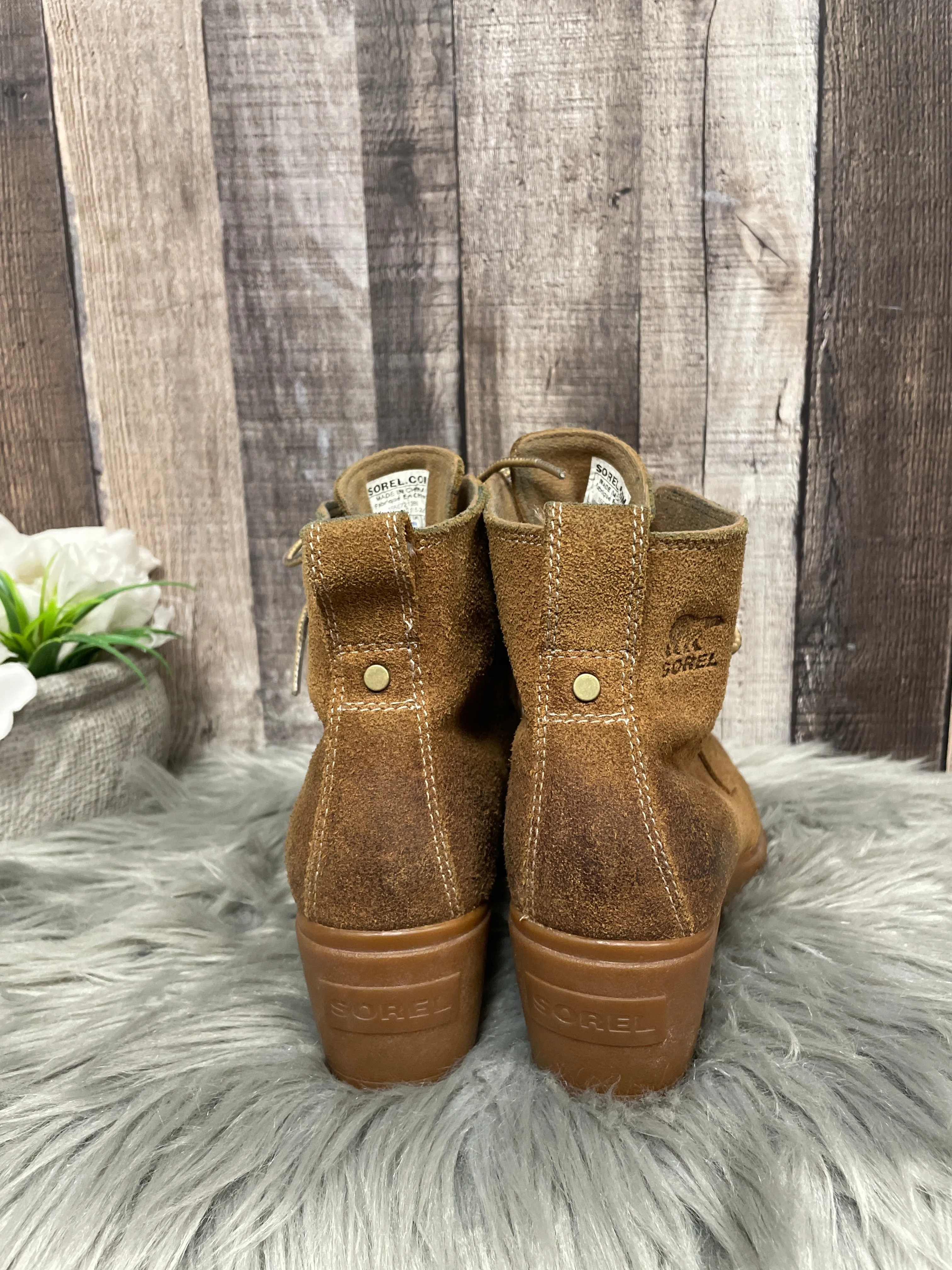 Workout Boots Boots Ankle Heels By Sorel  Size: 7