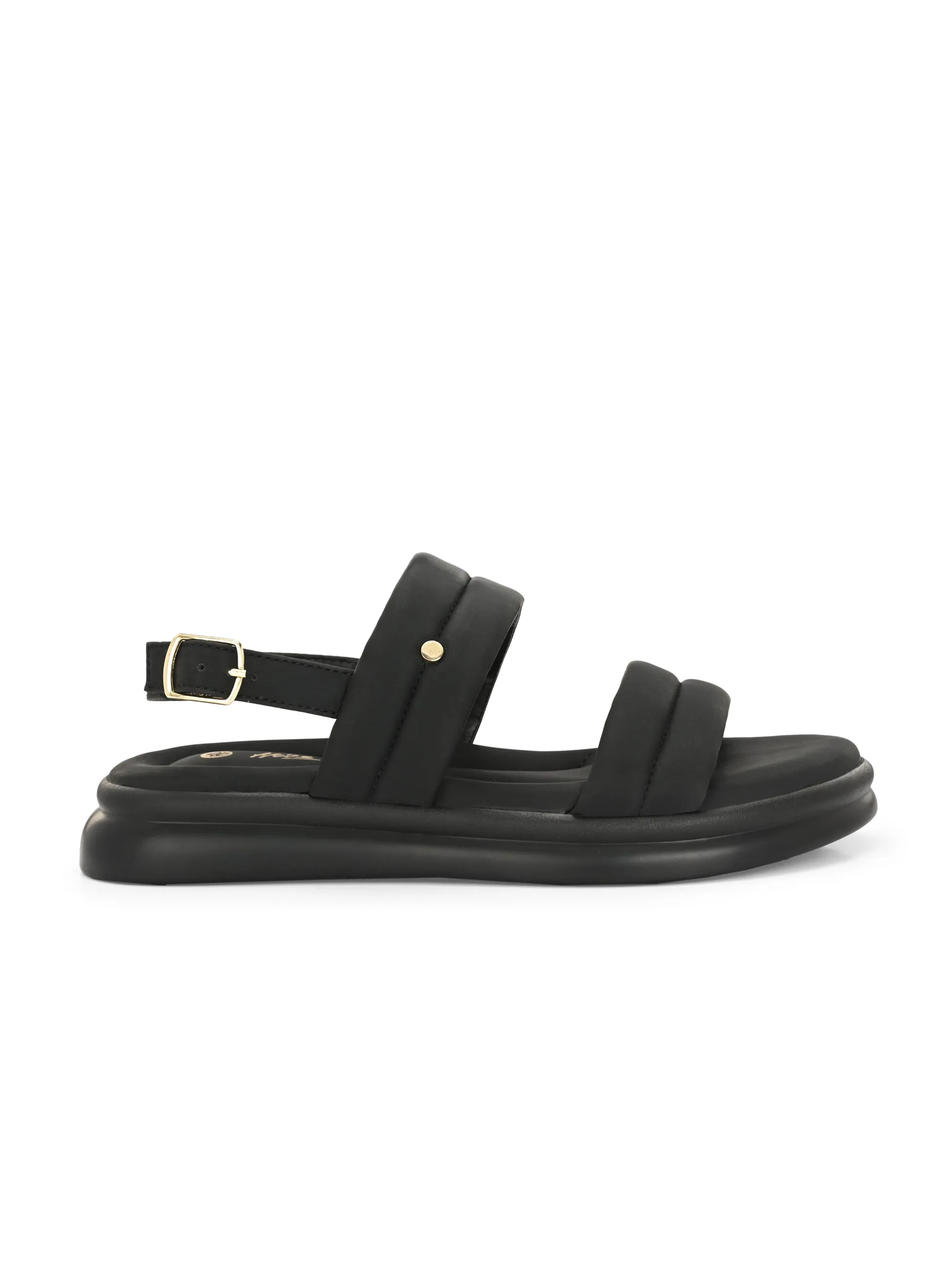 Maris Quilted Sandals High Heels Shoes Sandals