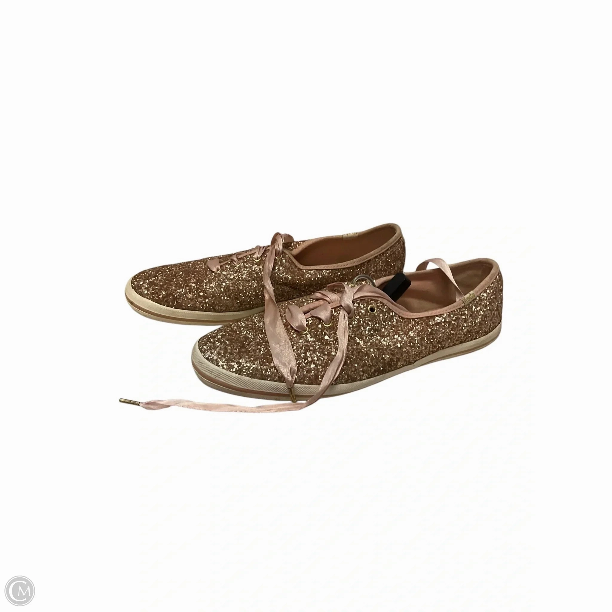 Harvey Specter Casual Shoes Shoes Designer By Kate Spade In Gold, Size: 10