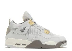 White Fashion Sneakers Air Jordan 4 Retro SE "Craft" (Myrtle Beach Location)