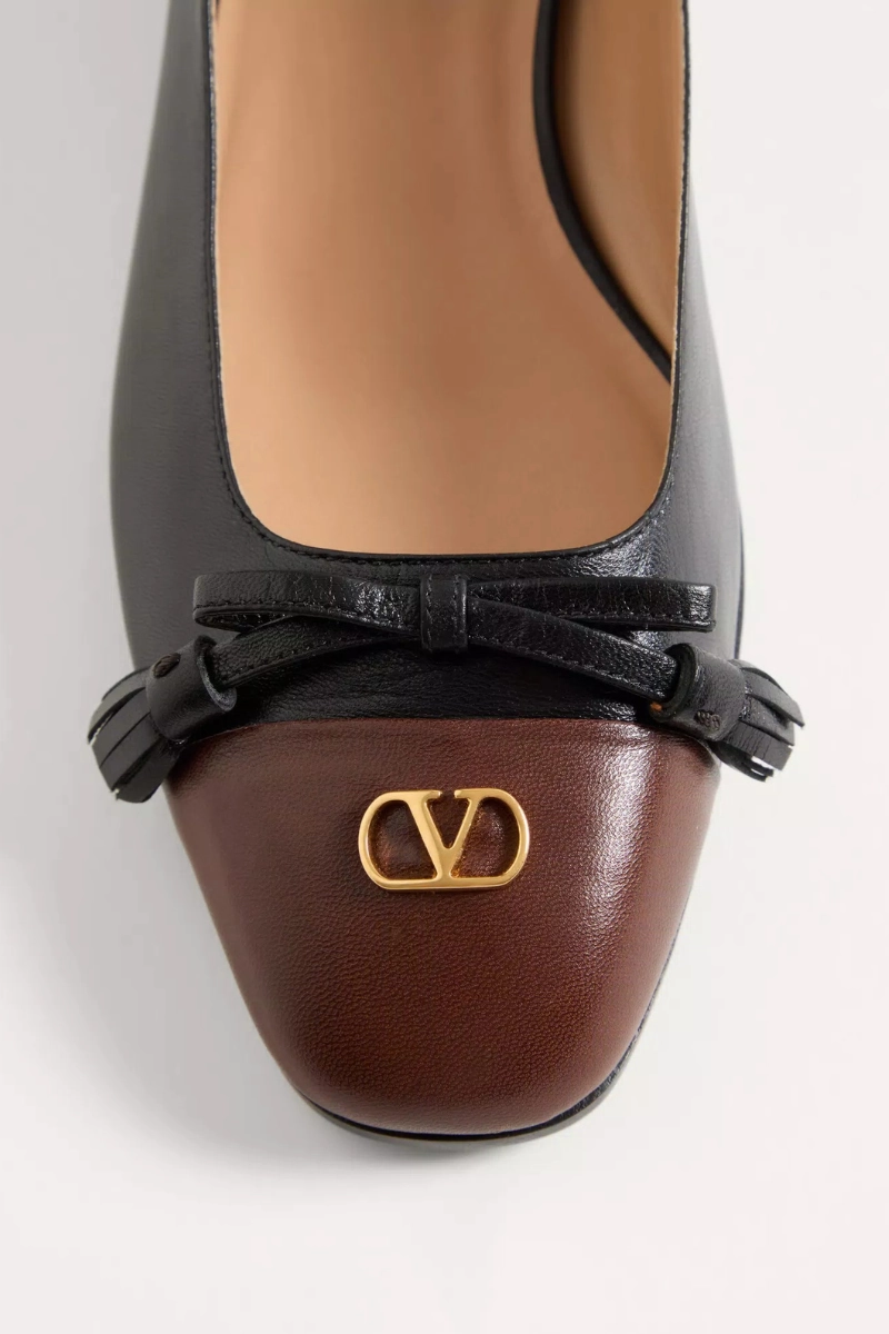 High Heels With Toe Cleavage Valet Du Roi Ballerinas