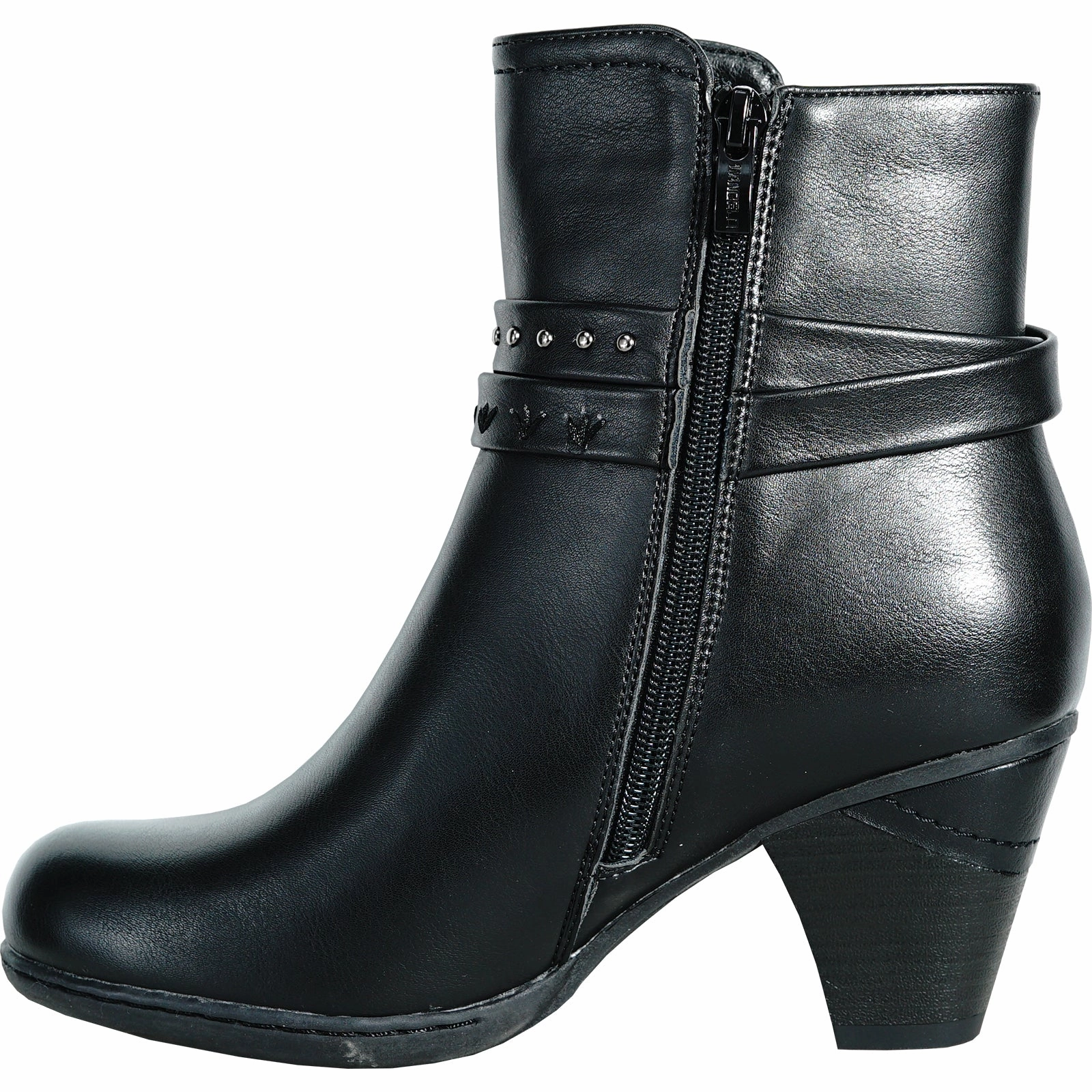 Establo Boots VANGELO Women Boot HF5428 Ankle Dress Boot Black