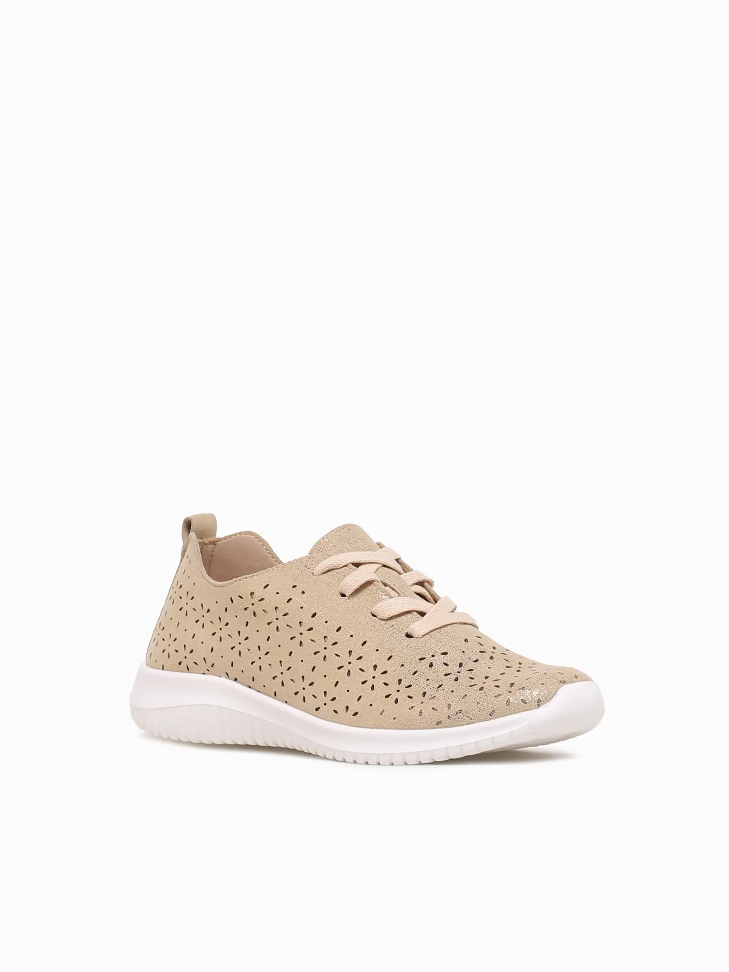 Mochi Shoes Casual Venus Gold Metallic