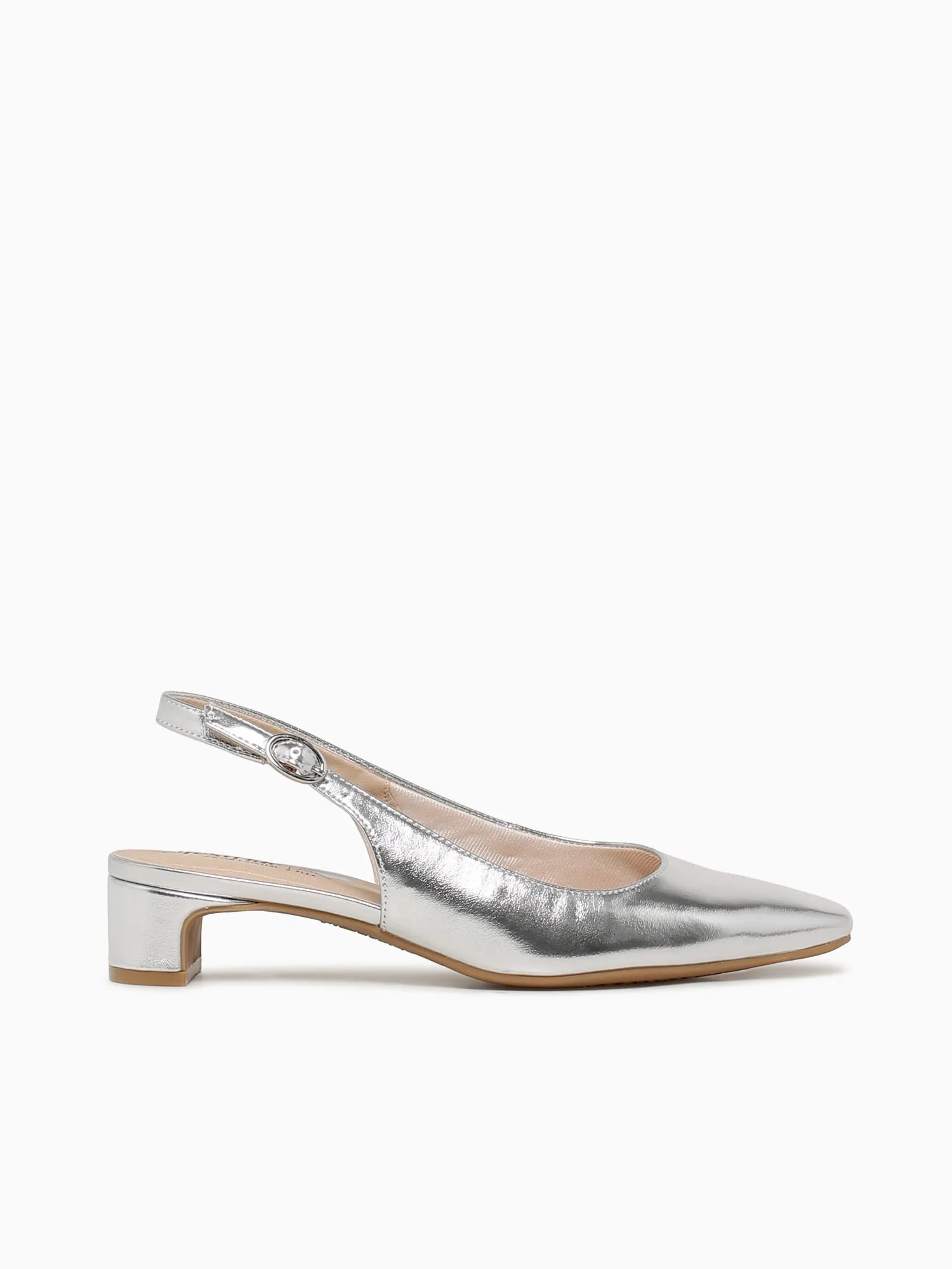 Casual Zero Drop Shoes Lorena Silver