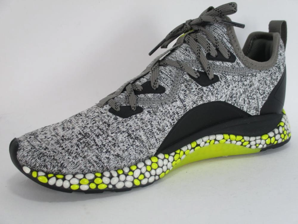 Puma scarpa sneakers da uomo Hybrid Runner 191111 11 nero bianco giallo Best Lifestyle Sneakers