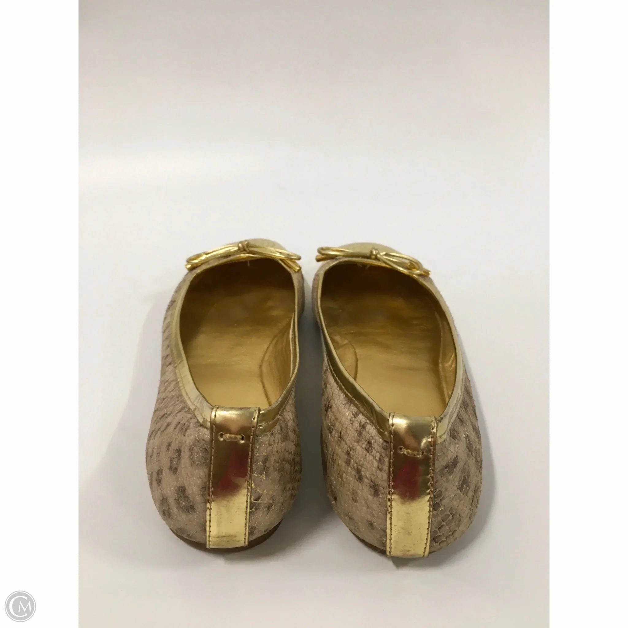 Shoes Designer By Tory Burch In Gold, Size: 7 Gucci Casual Shoes