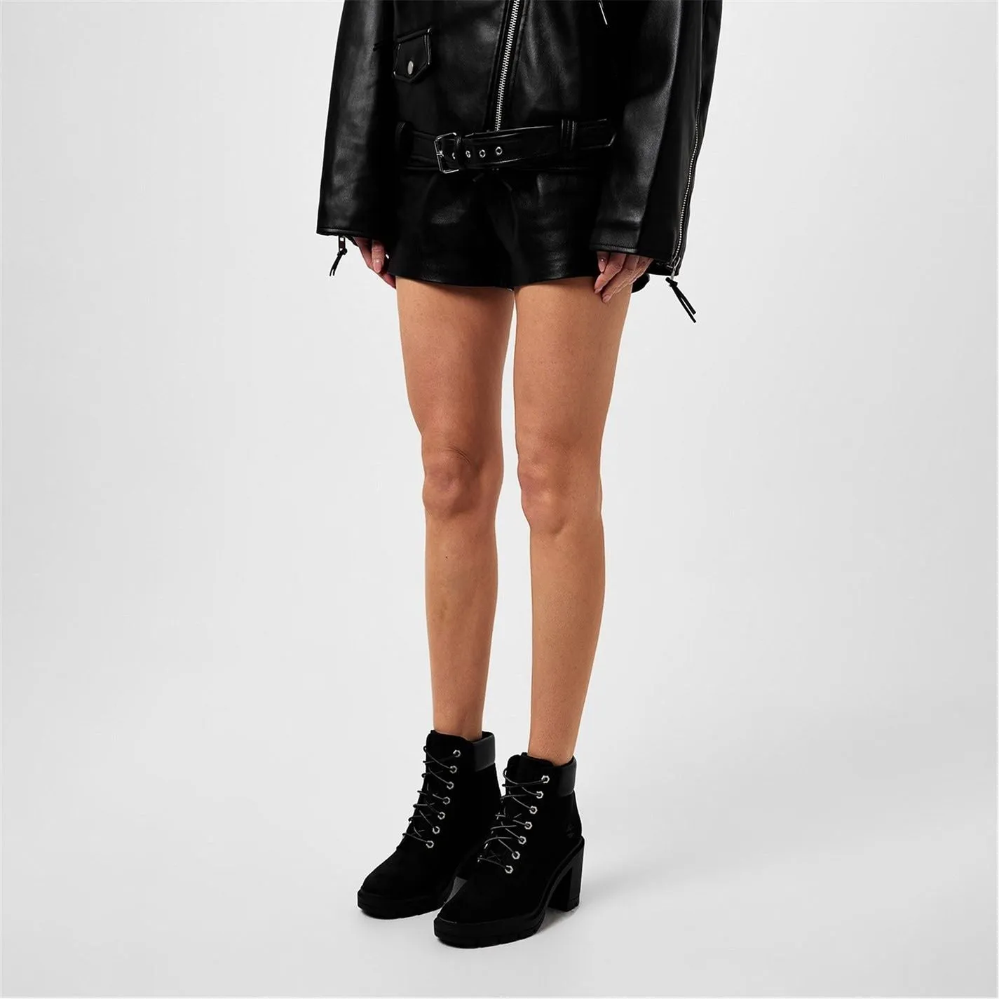 Colombia Boots Timberland  Allington Lace-Up Heeled Boots Black Nubuck