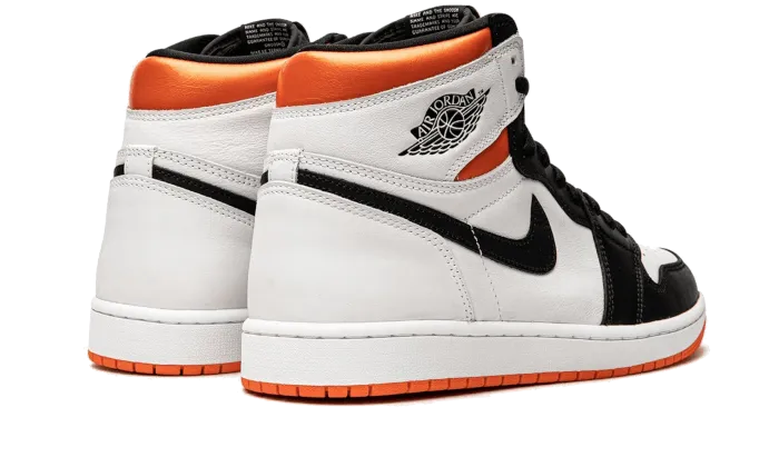 Air Jordan 1 Retro High OG Electro Orange Motorcycle Riding Sneakers