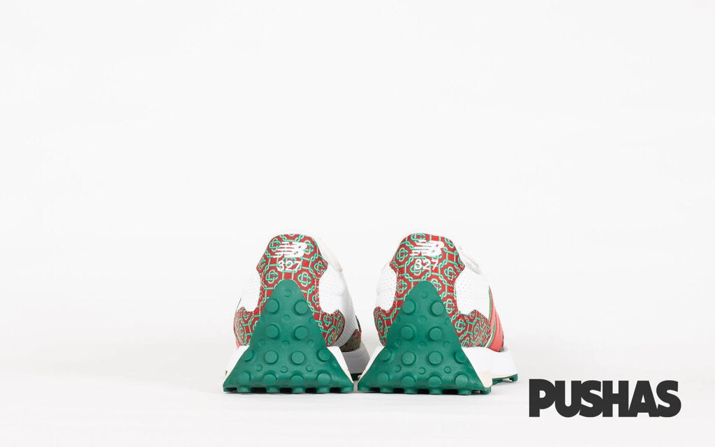 327 x Casablanca 'Red Monogram' New Balance Off White Shoes