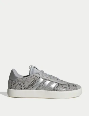 Casual White VL Court 3.0 Shoes - Grey Two/Silver Metallic/Off White