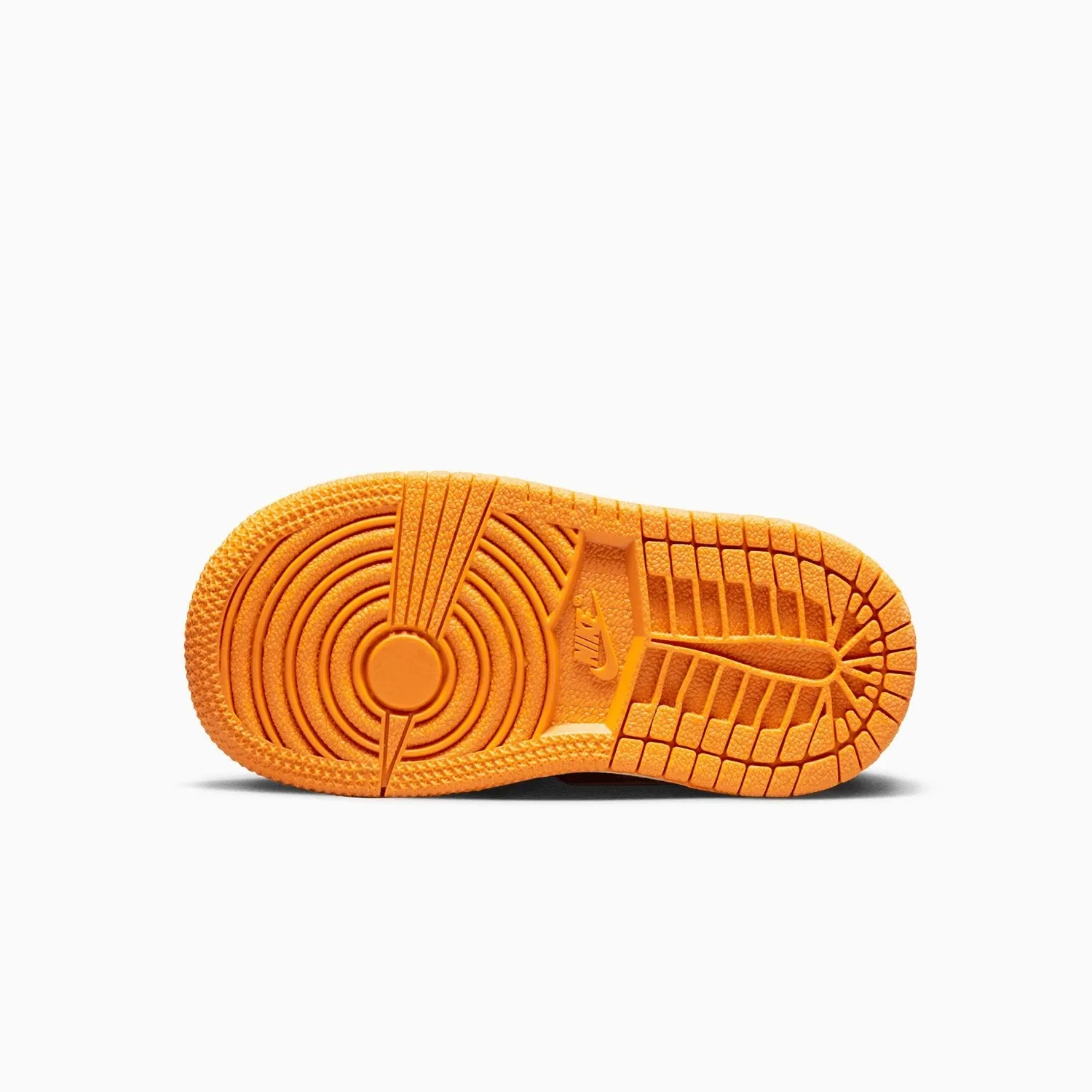 Kid's Air Jordan 1 Mid SE "Vivid Orange" Toddlers Sneakers And A Dress