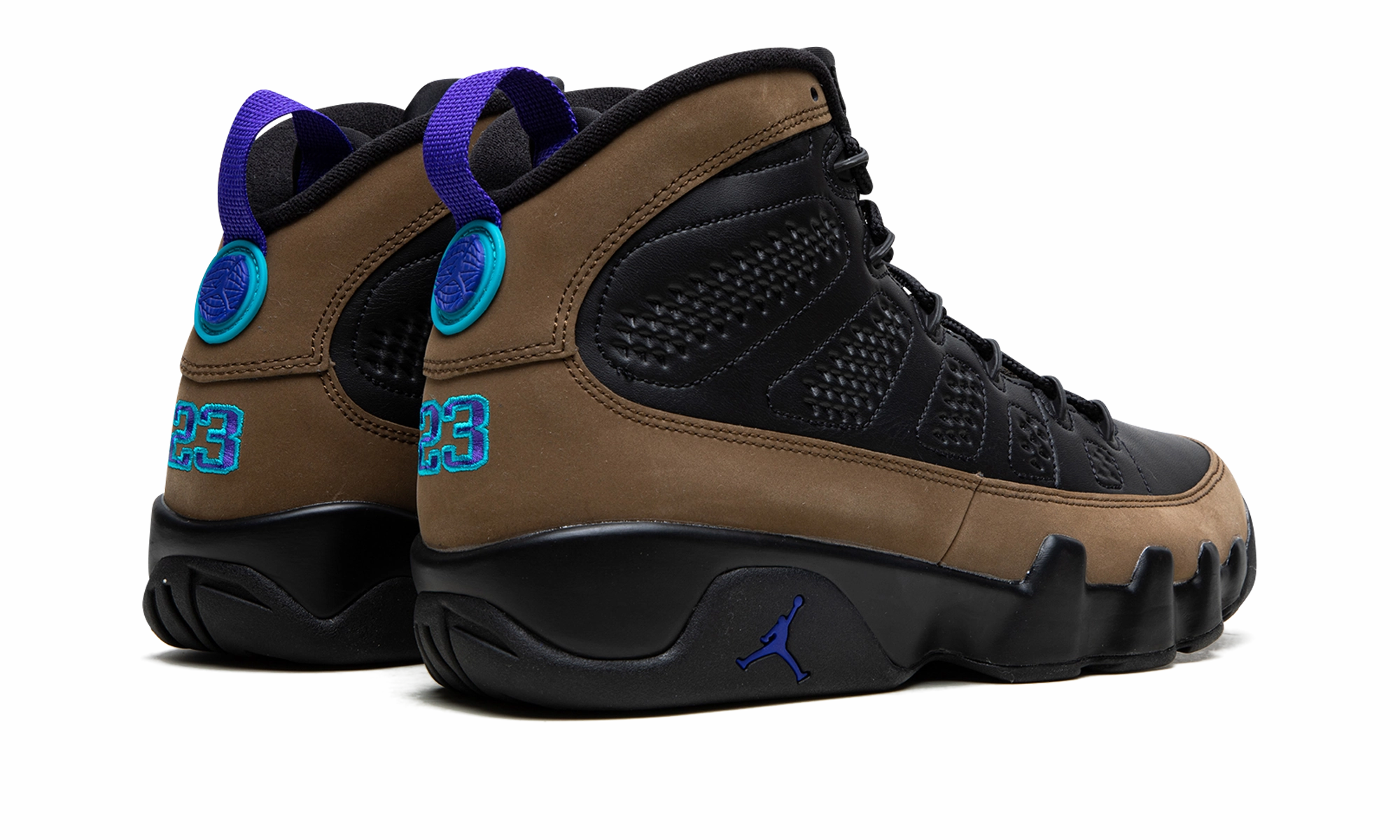 La Gear Sneakers 90s Air Jordan 9 "Olive Concord"