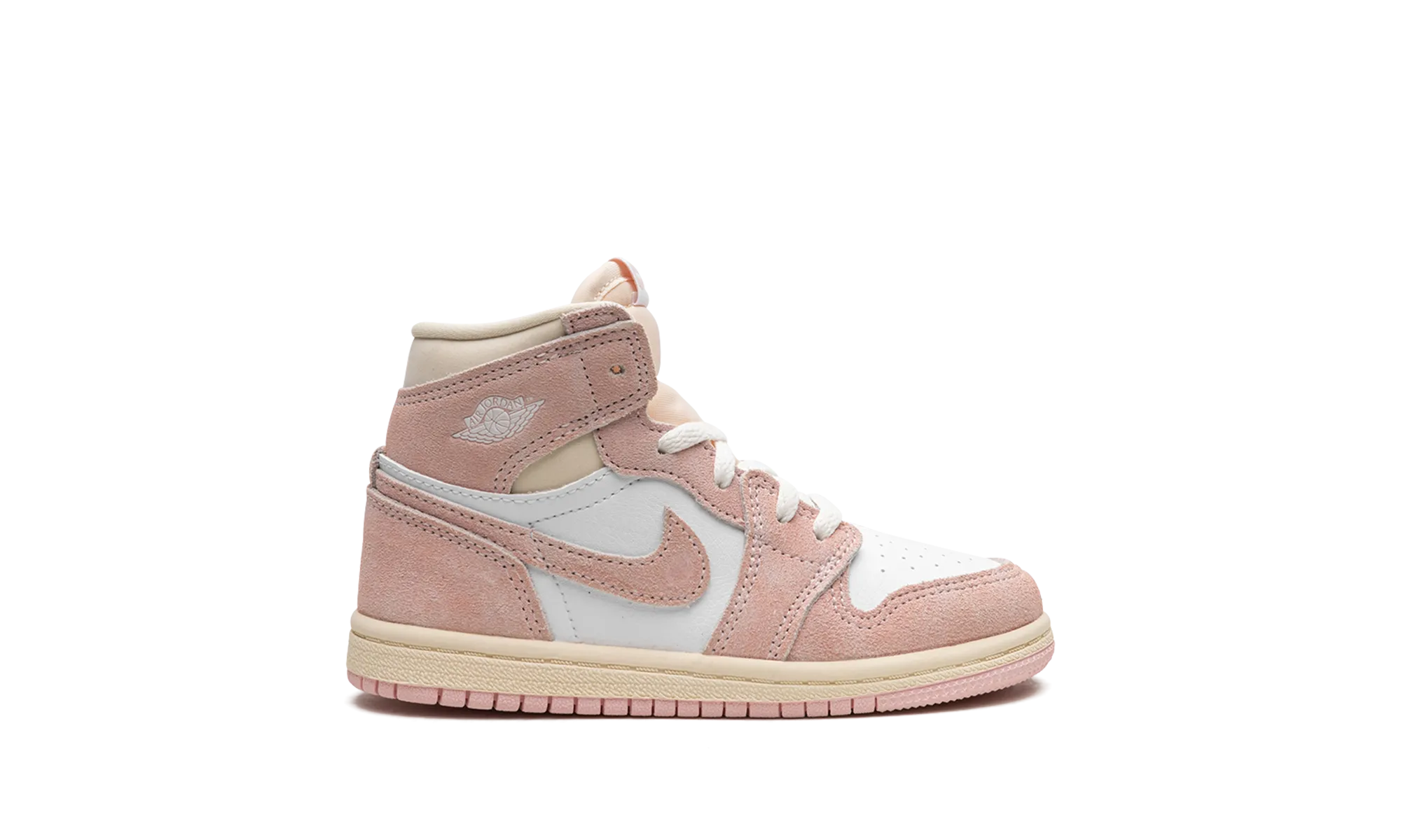 Air Jordan 1 Retro High TD "Washed Pink" Casual Shoes To Wear With Wide Leg Jeans