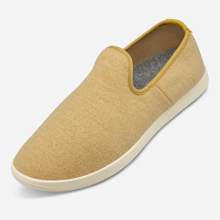Casual Golf Shoes Allbirds Wool Loungers - CLASSICS: Tuke Honey (Cream Sole)