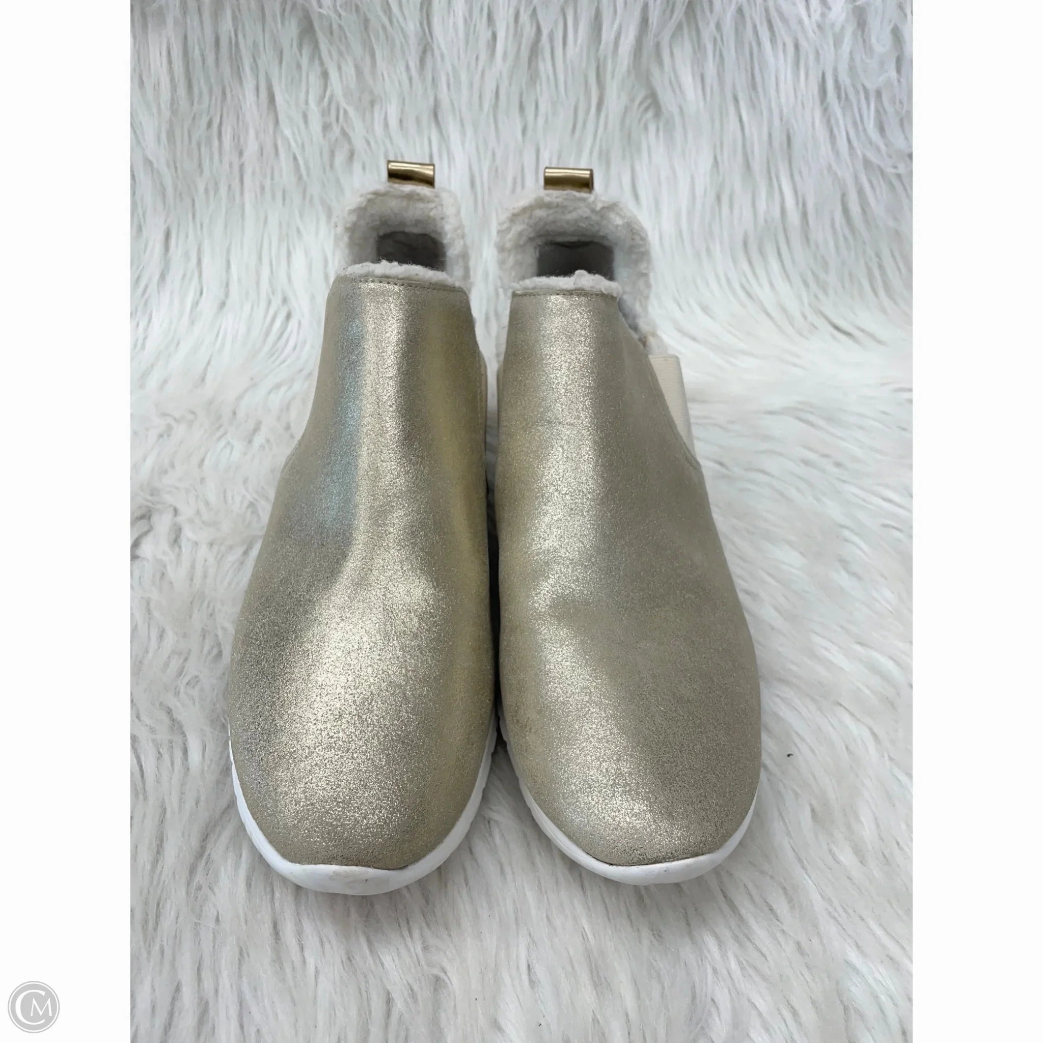 Best Casual Work Shoe Shoes Sneakers By Cole-haan In Gold, Size: 9