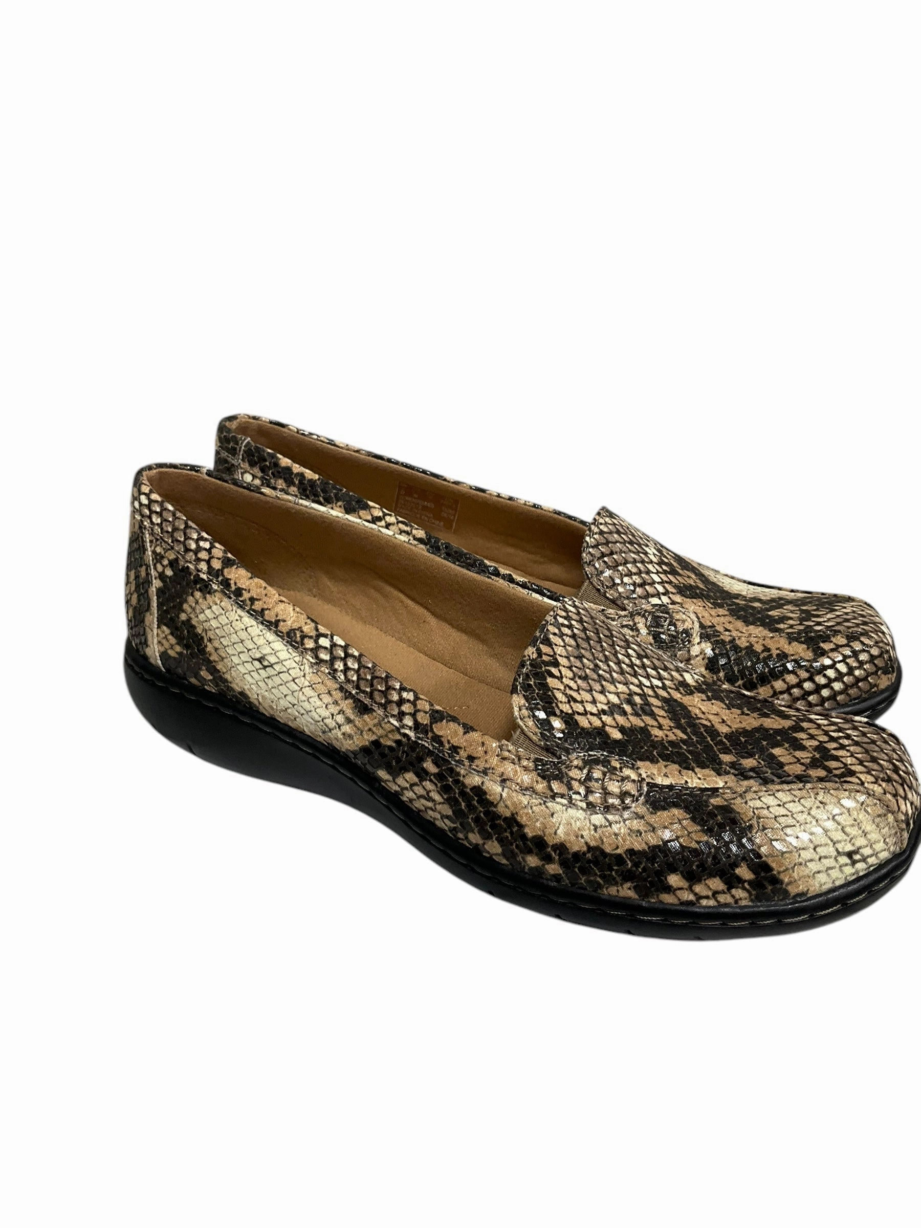 Shoes Flats By Clarks In Snakeskin Print, Size: 7.5 Pedal Mountain Bike Shoes