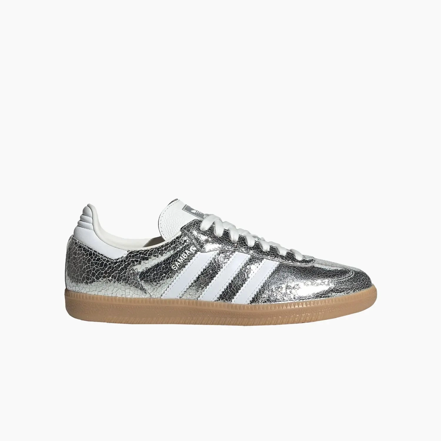 Air Force I Low Casual Shoes Women Originals Samba OG  "Metallic Silver"