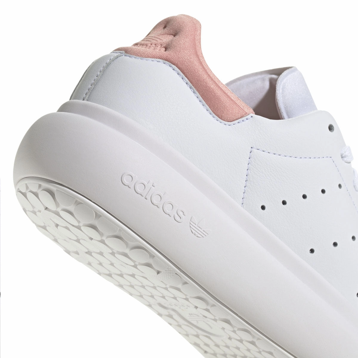 Wmns Stan Smith PF 'White Pink' Adidas Ozweego Running Shoes