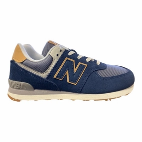 New Balance sneakers da ragazzo GC574AB1 navy-grey Run Sneakers Shop