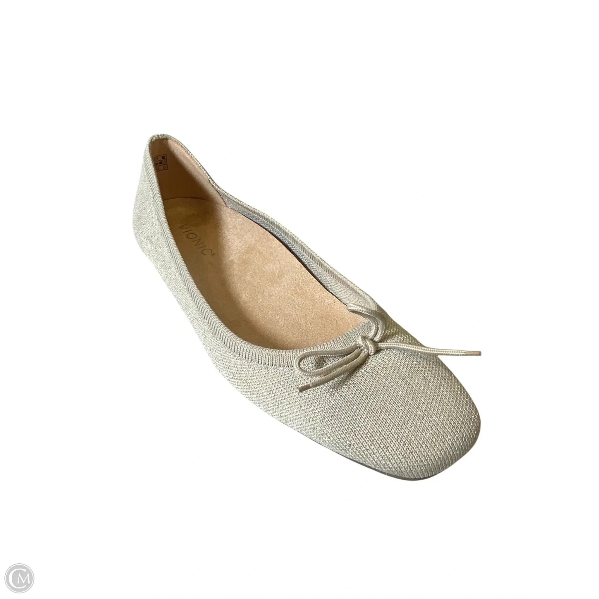 Shoes Flats By Vionic In Gold, Size: 9 Asian Casual Shoes