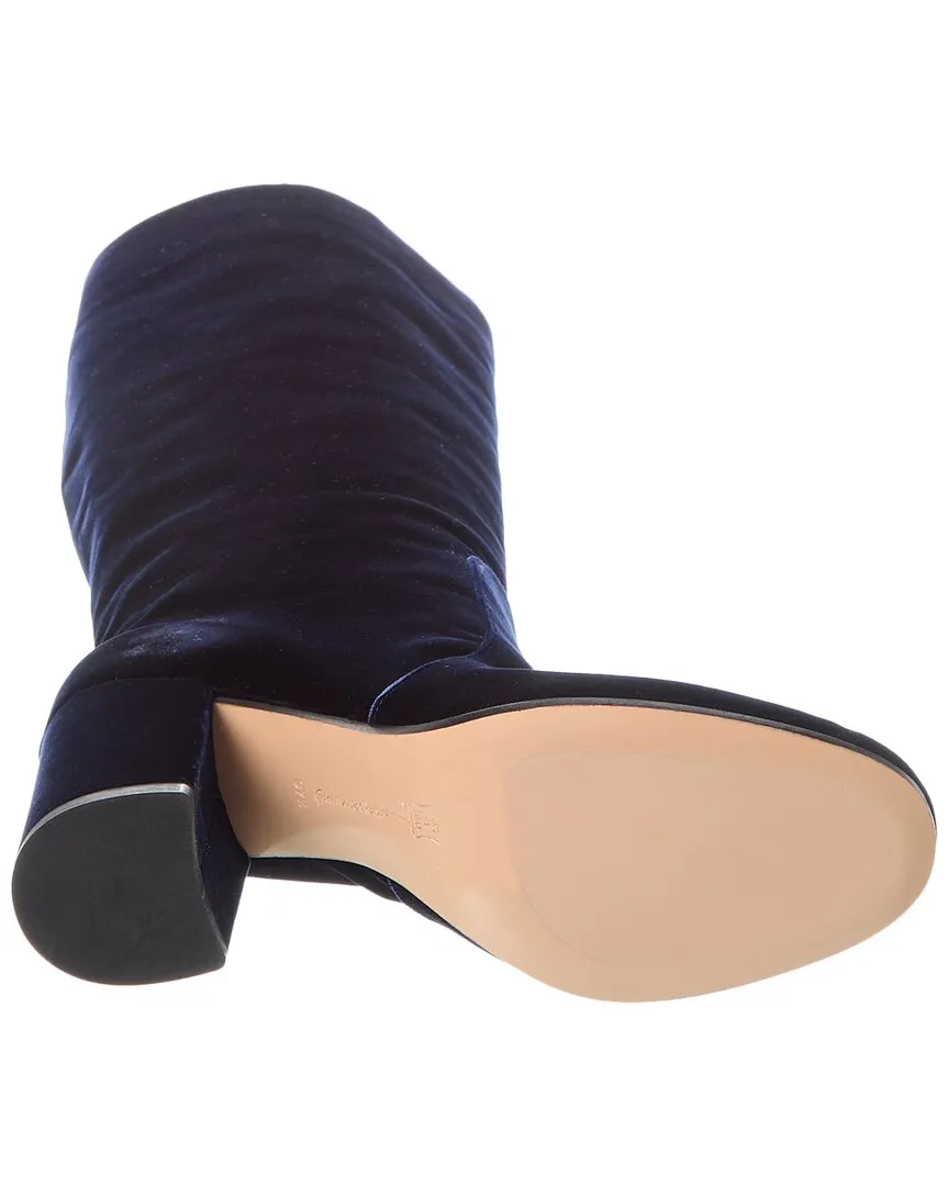 Girls Chelsea Boots Gianvito Rossi 85 Velvet Knee-High Boot