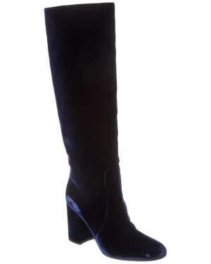 Gianvito Rossi 85 Velvet Knee-High Boot All Saints Boots
