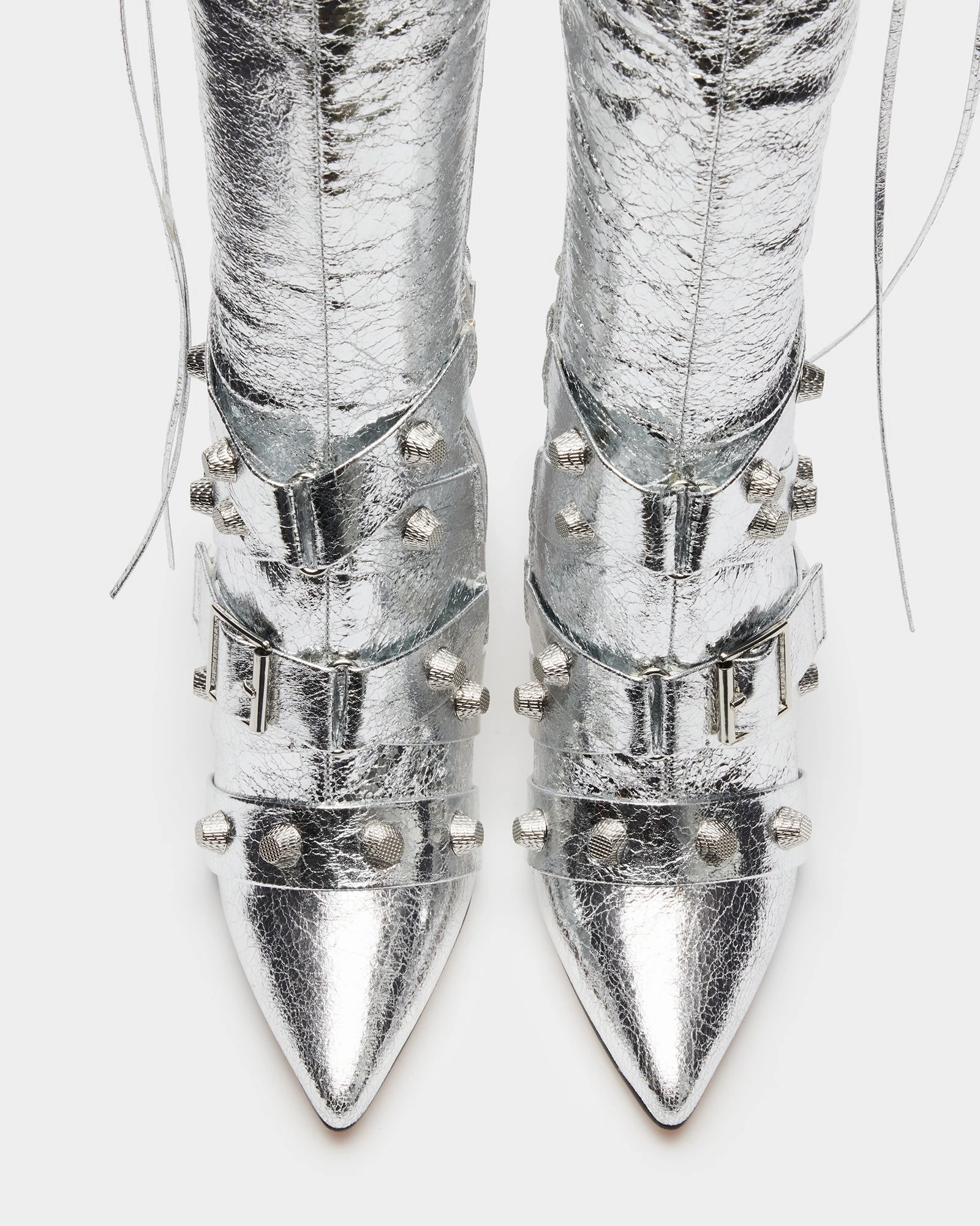 FINK SILVER - SM REBOOTED Nancy Sinatra Boots
