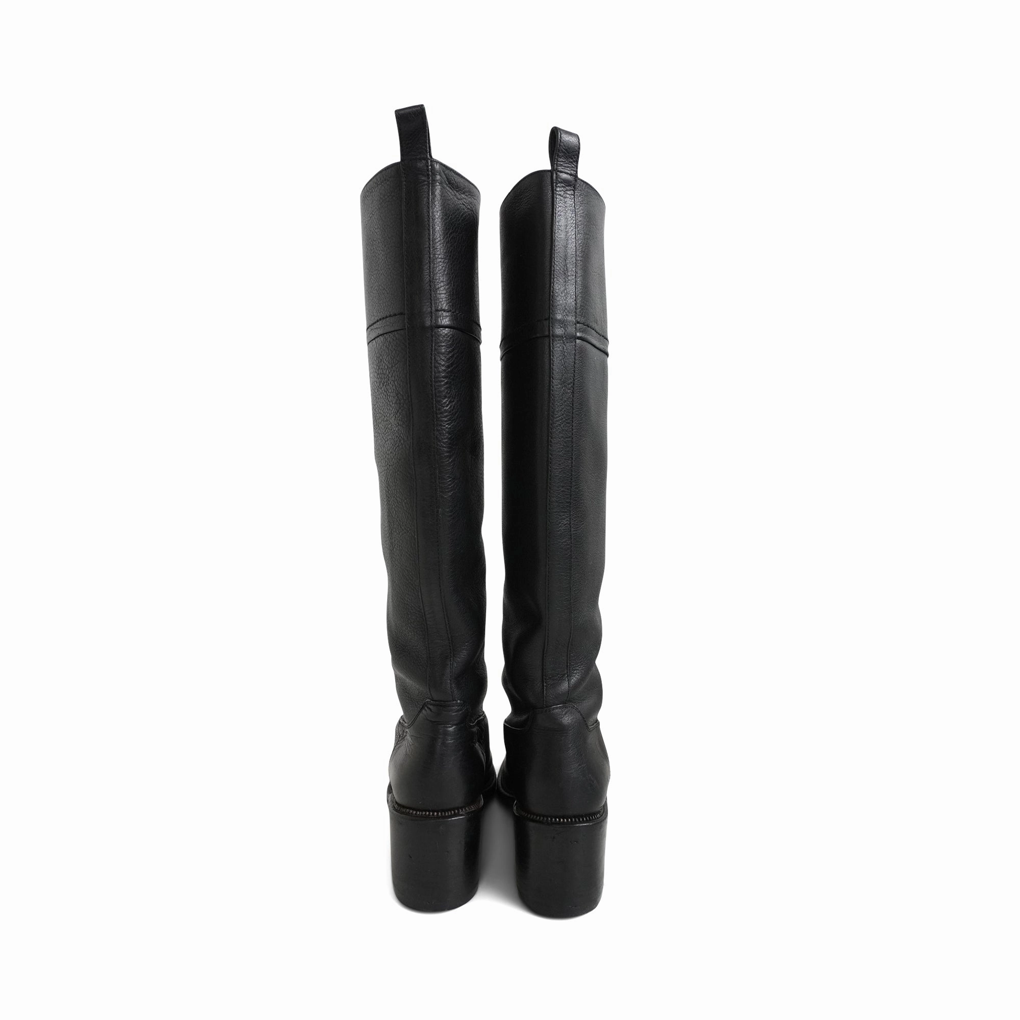 Barbara Bui Knee-High Boots - Women's 37 Rick Owens Bozo Tractor Boots