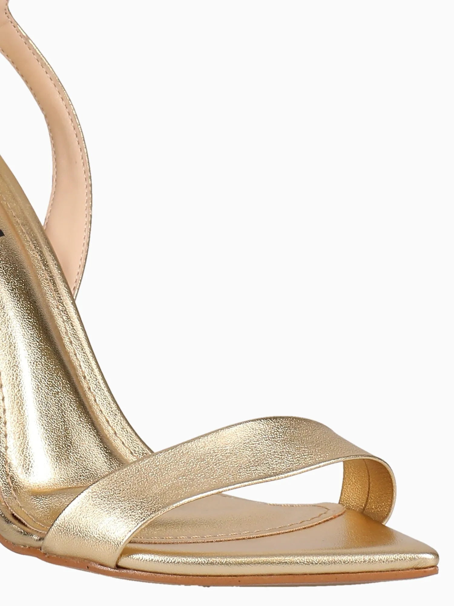 Jade Ouro Metal Venice Leather Casual Shoes