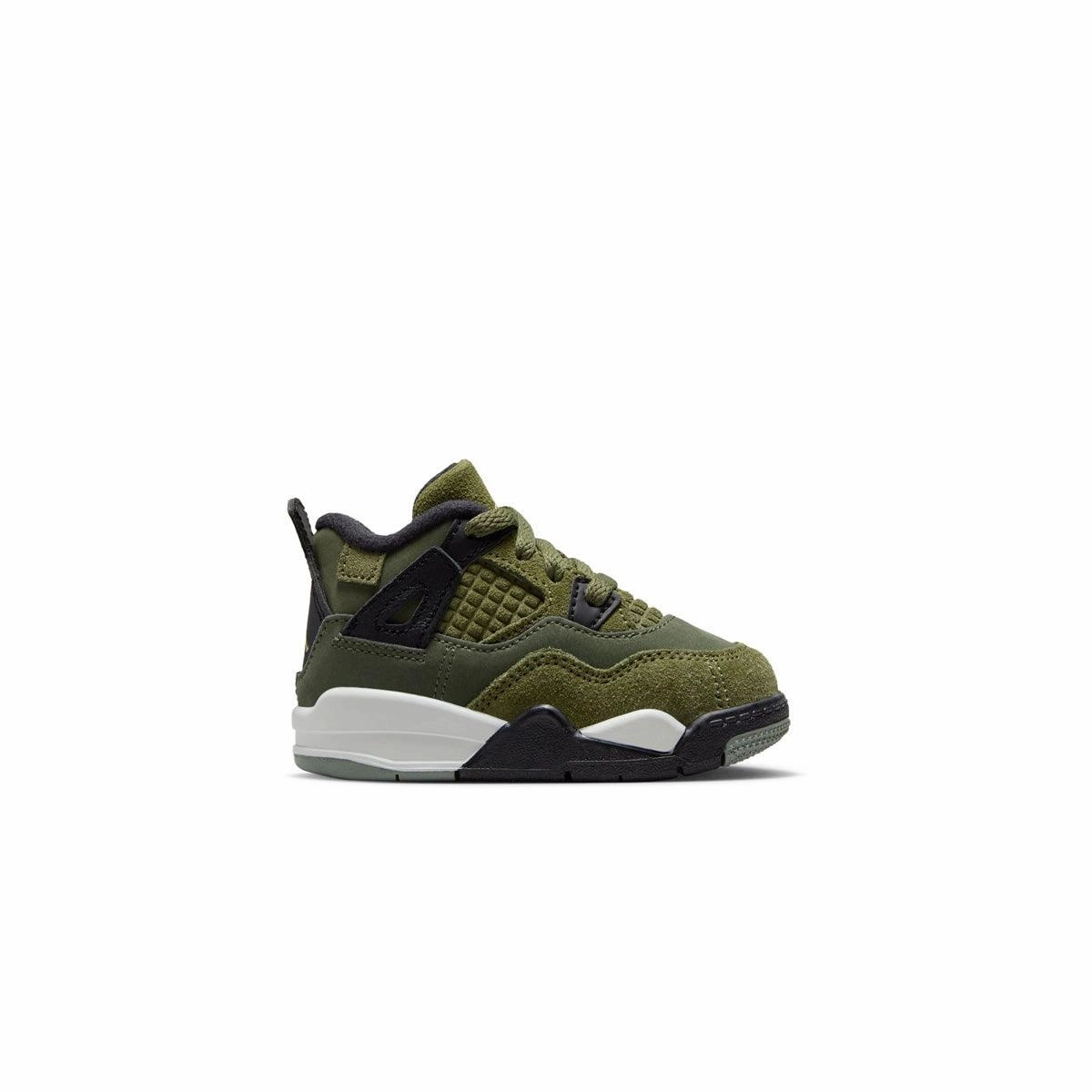 Goode Sneakers Toddlers' Air Jordan 4 Retro SE Craft 'Medium Olive'