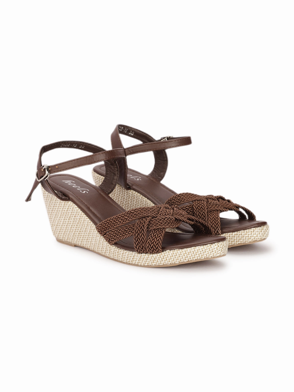 Warmers With High Heels Xenia Crochet Jute Wedge Sandals