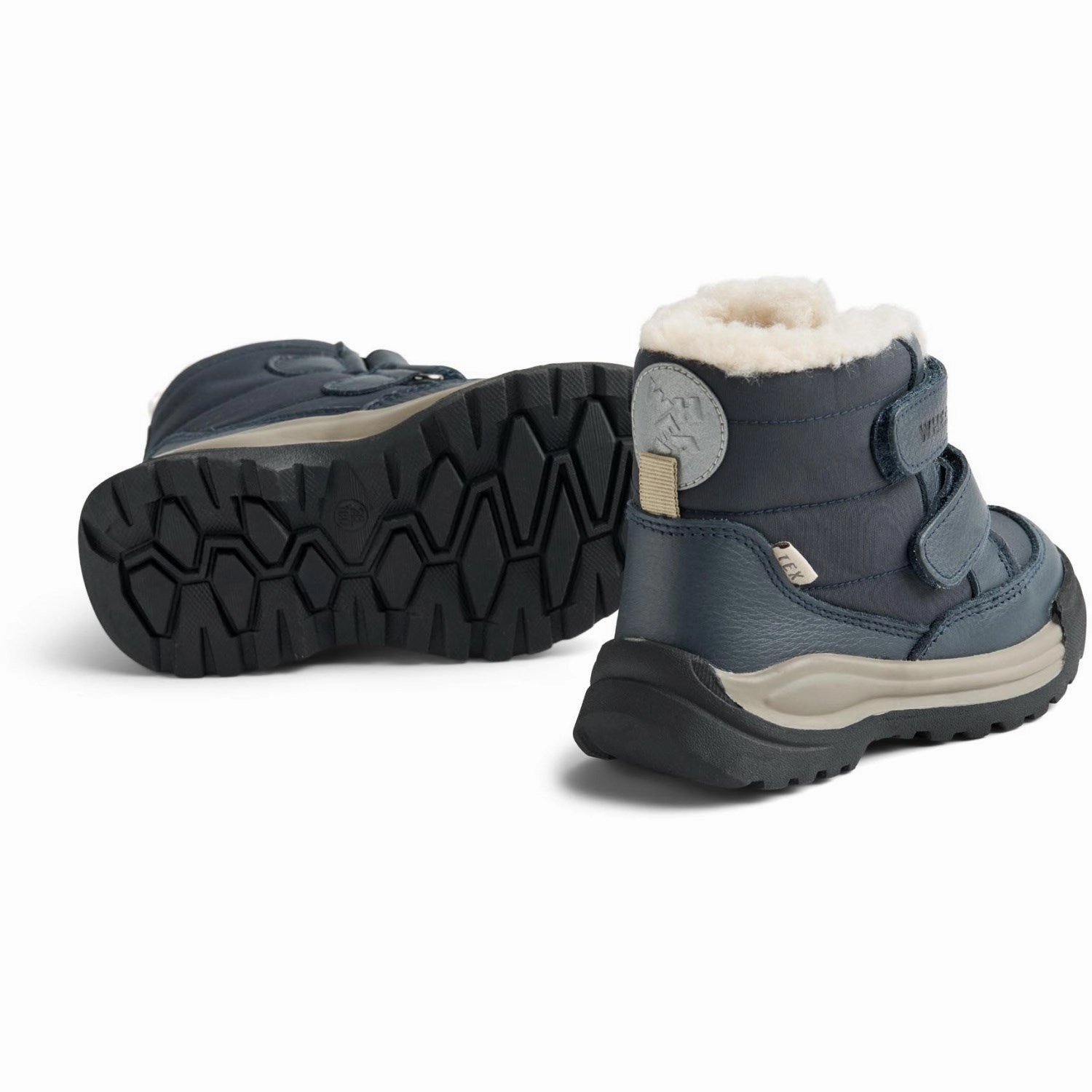 Snow Boots Lightweight Wheat Navy Winterboot Millas Tex