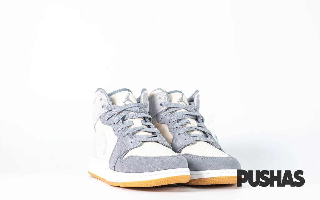 Discount Running Sneakers Air Jordan 1 Mid SE 'Coconut Milk Particle Grey' (2021)