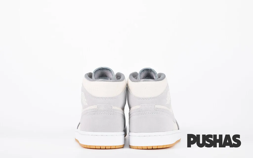 Sneakers Keds Air Jordan 1 Mid SE 'Coconut Milk Particle Grey' (2021)