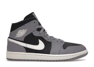 Stay-put Closure Casual Sneakers Jordan 1 Mid Cement Grey (Women'S)