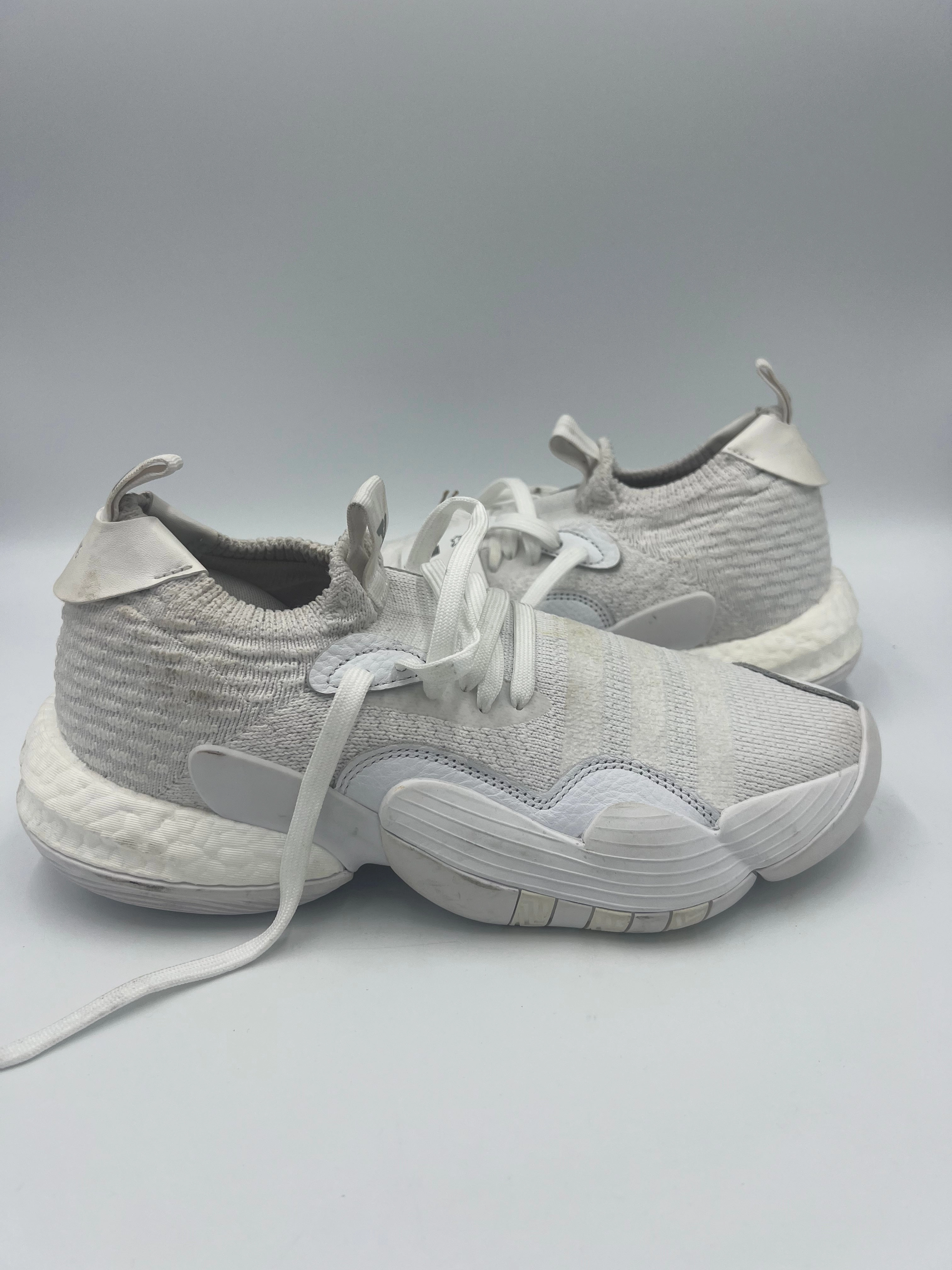 Chanel Casual Shoes White Shoes Athletic Adidas, Size 9.5