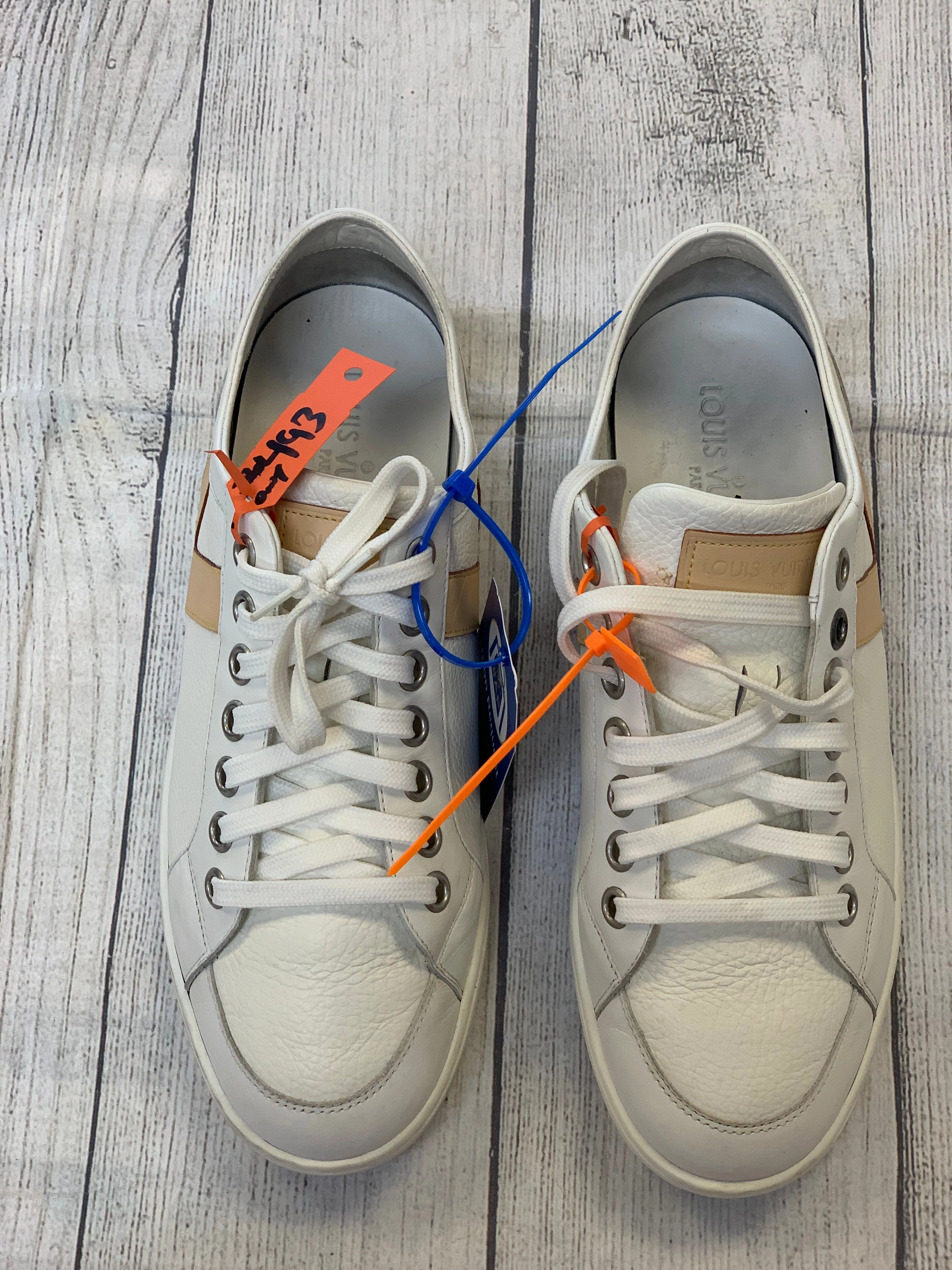 White Shoes Athletic Louis Vuitton, Size 7 Shoes For Casual Dress