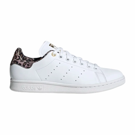 Adidas Women's Stan Smith Shoes - Cloud White / Wild Brown / Gold Metallic Adidas La Lakers Shoes
