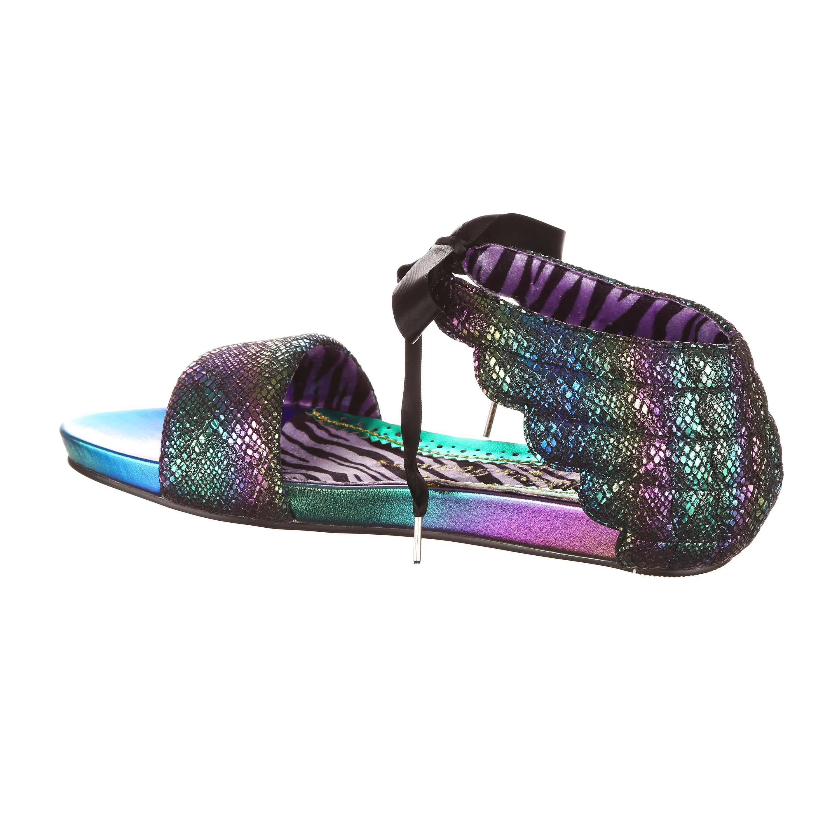 Winging It Strappy Low Heel Sandals